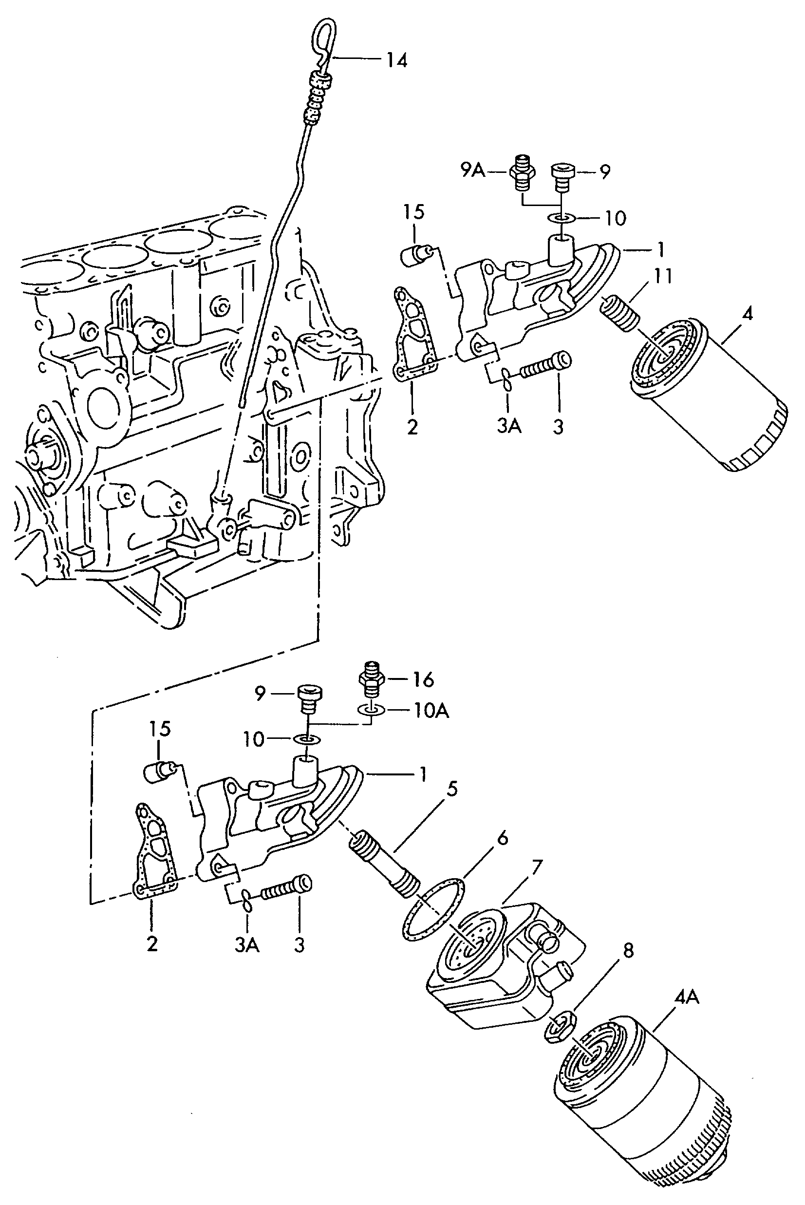 Mitsubishi 028.117.021 L - Hladnjak ulja, motorno ulje parts5.com