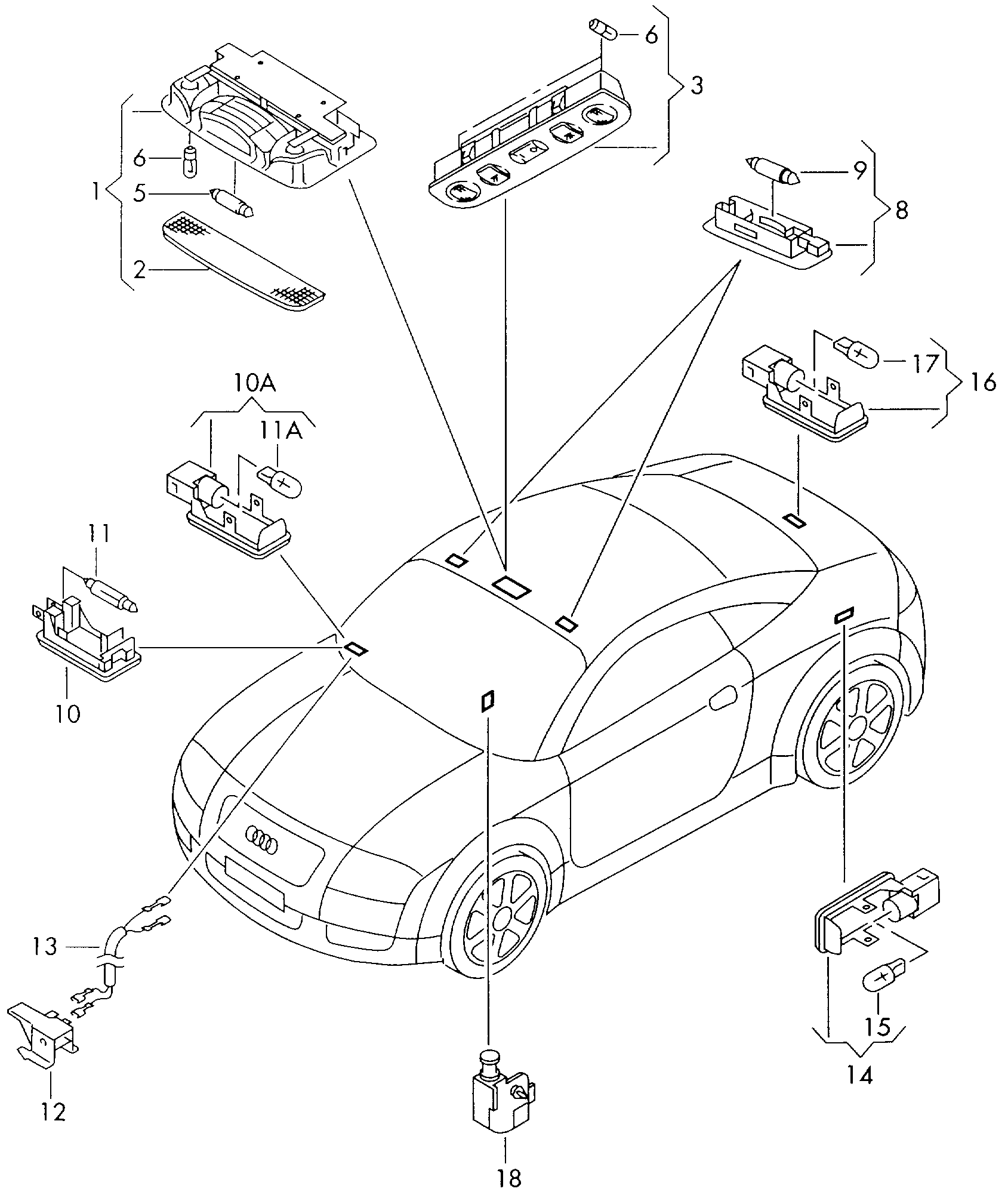 VAG N  90034901 - Крушка с нагреваема жичка, светлини за влизане parts5.com