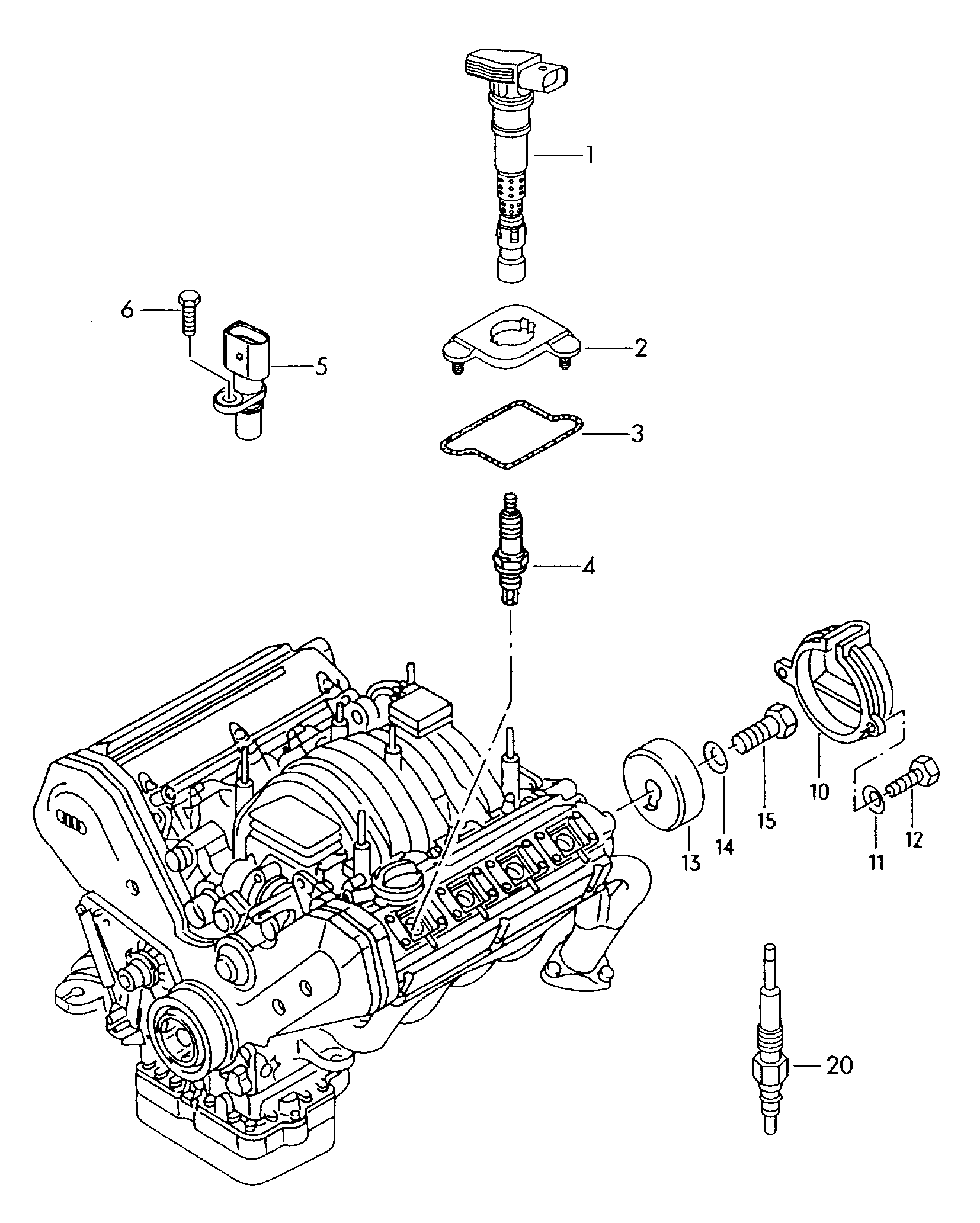 VAG 101 905 615A - Žarnica parts5.com