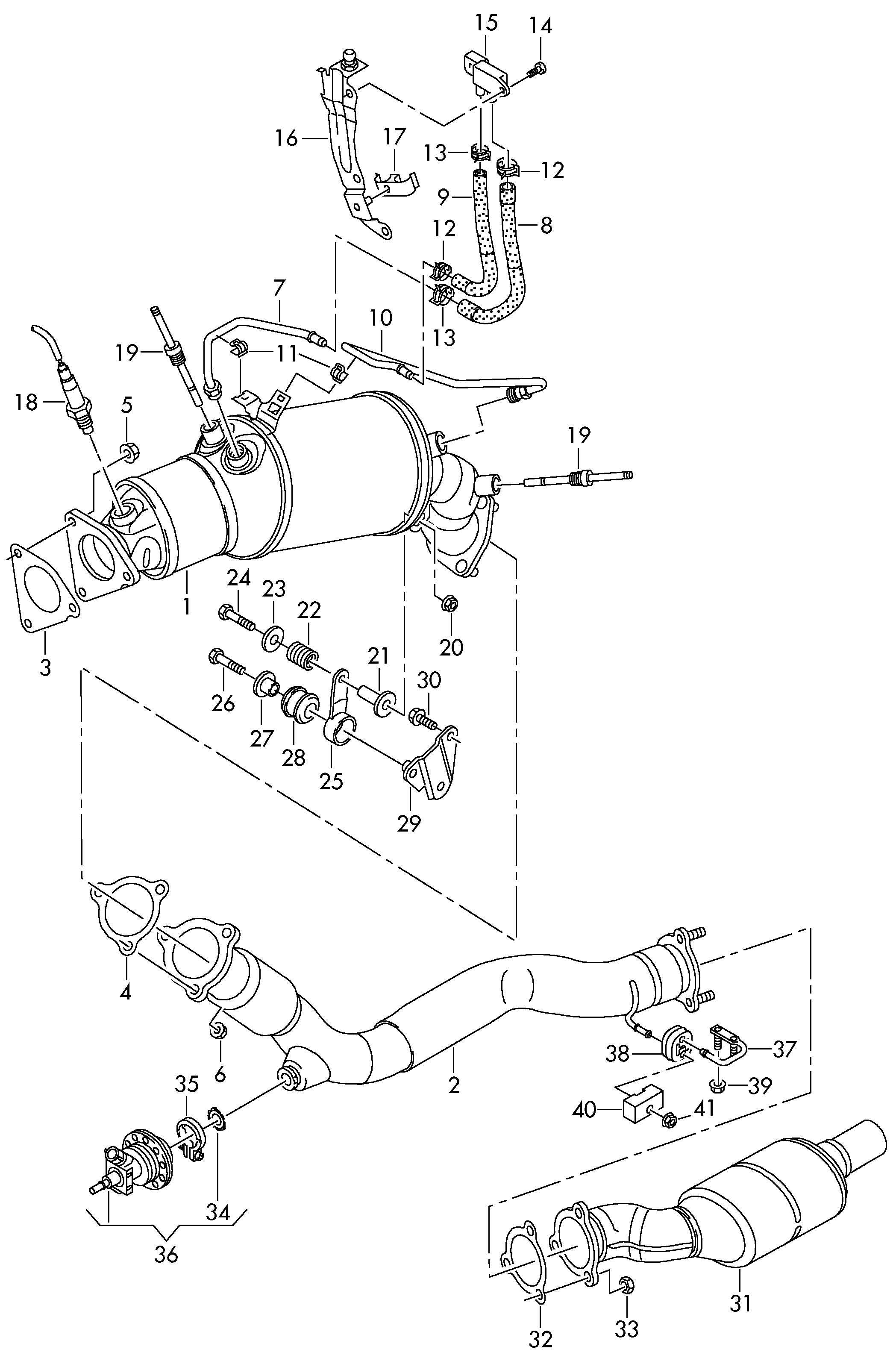 AUDI 4G0 423 812 A - Cap de bara parts5.com