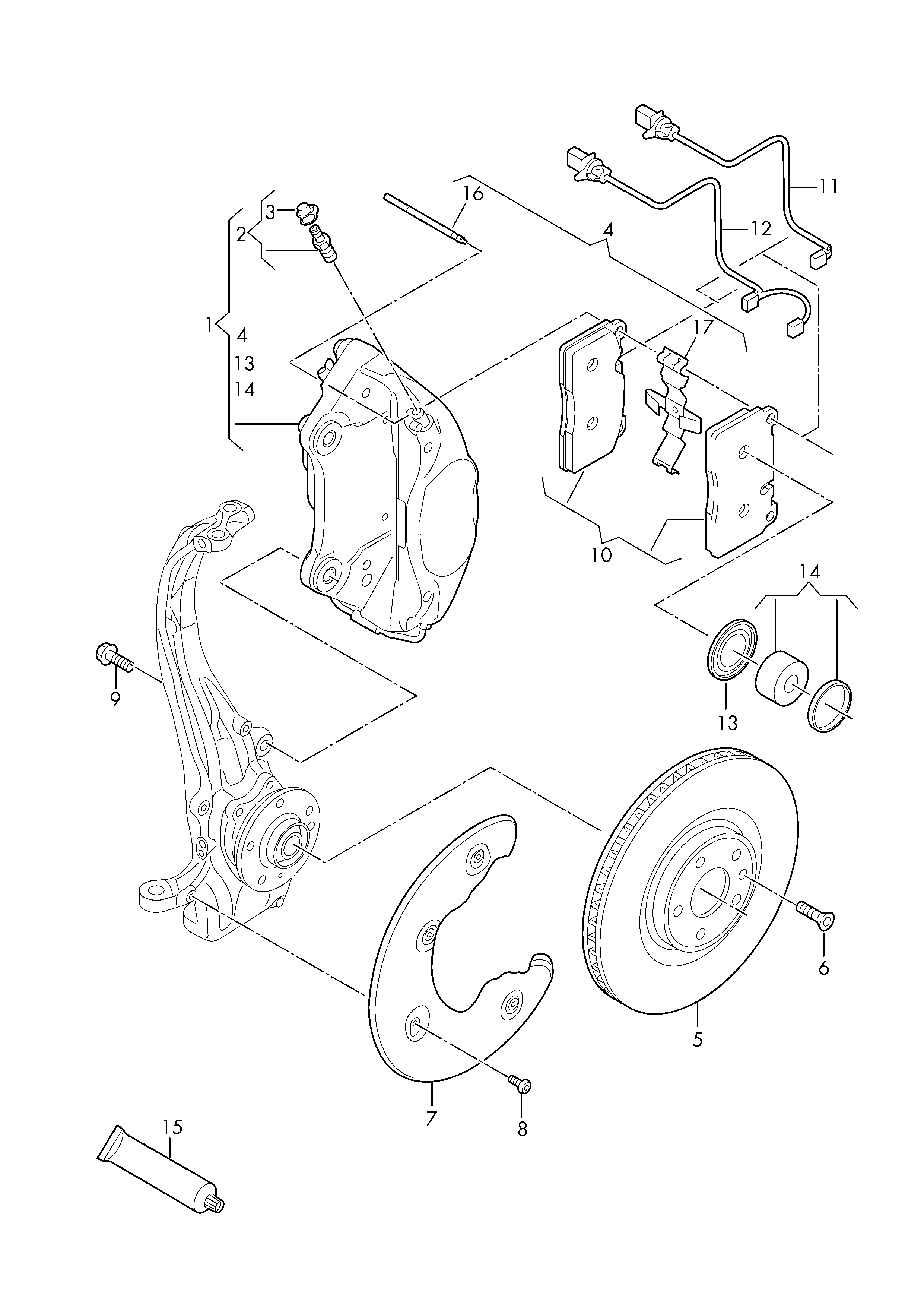 AUDI 8R0615301C - Disc frana parts5.com