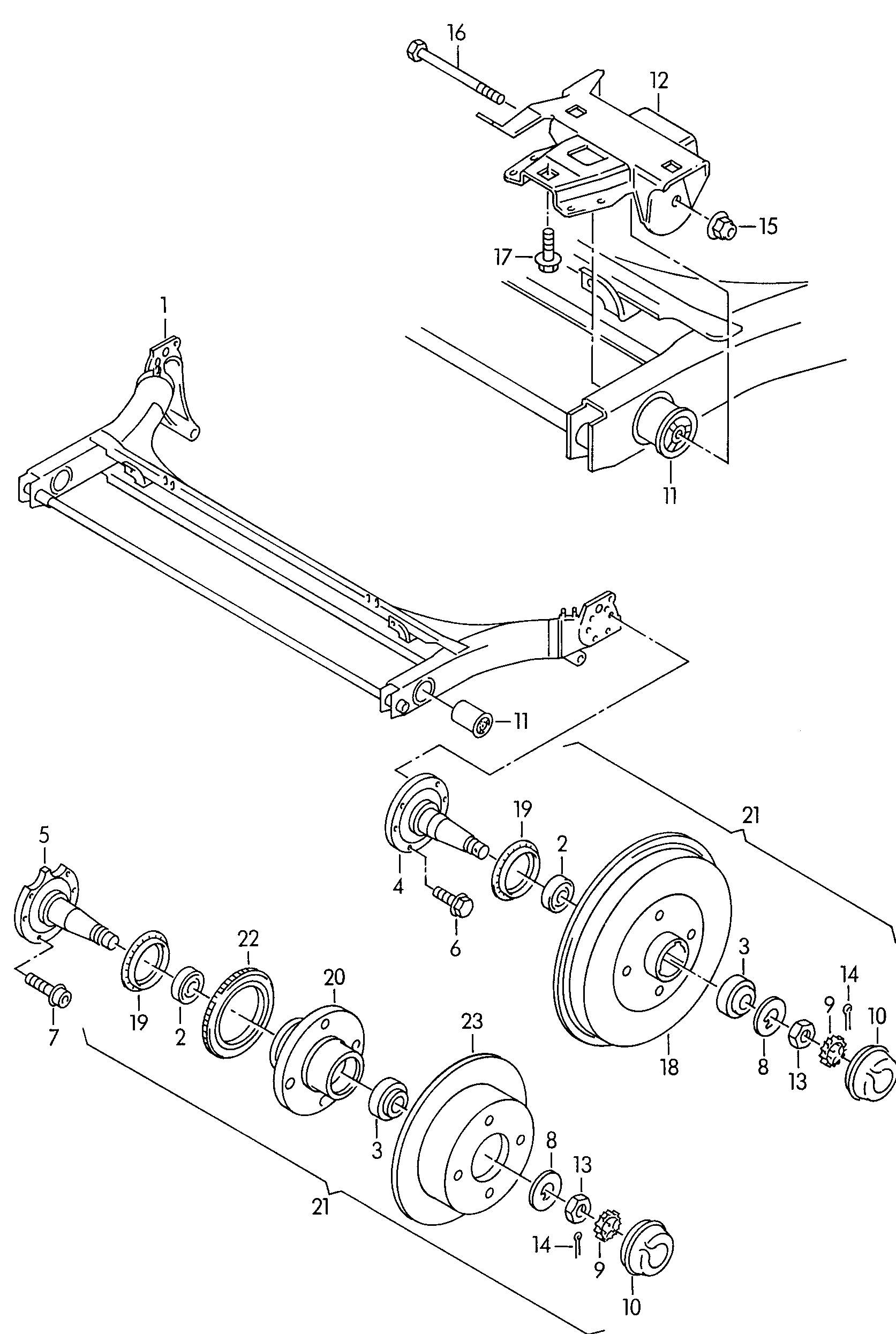 VAG 803501221 - Pyöränlaakerisarja parts5.com