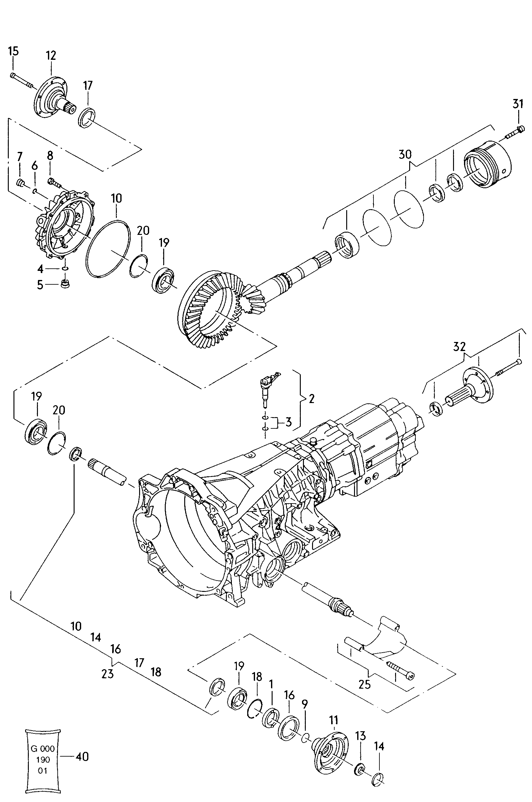 VW N 012 319 1 - Circlip parts5.com