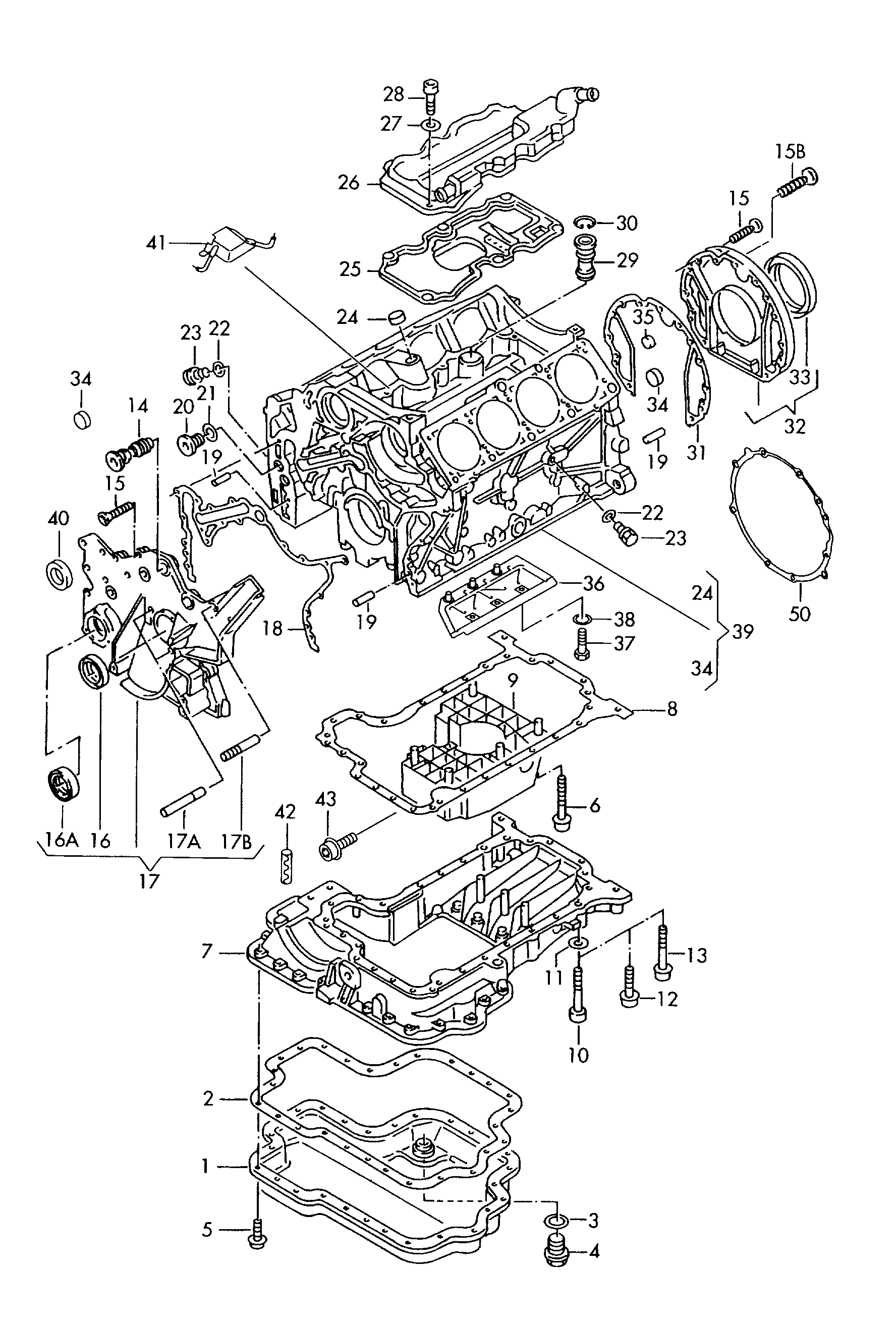 Skoda 077 115 147 A - Simering ,pompa ulei parts5.com