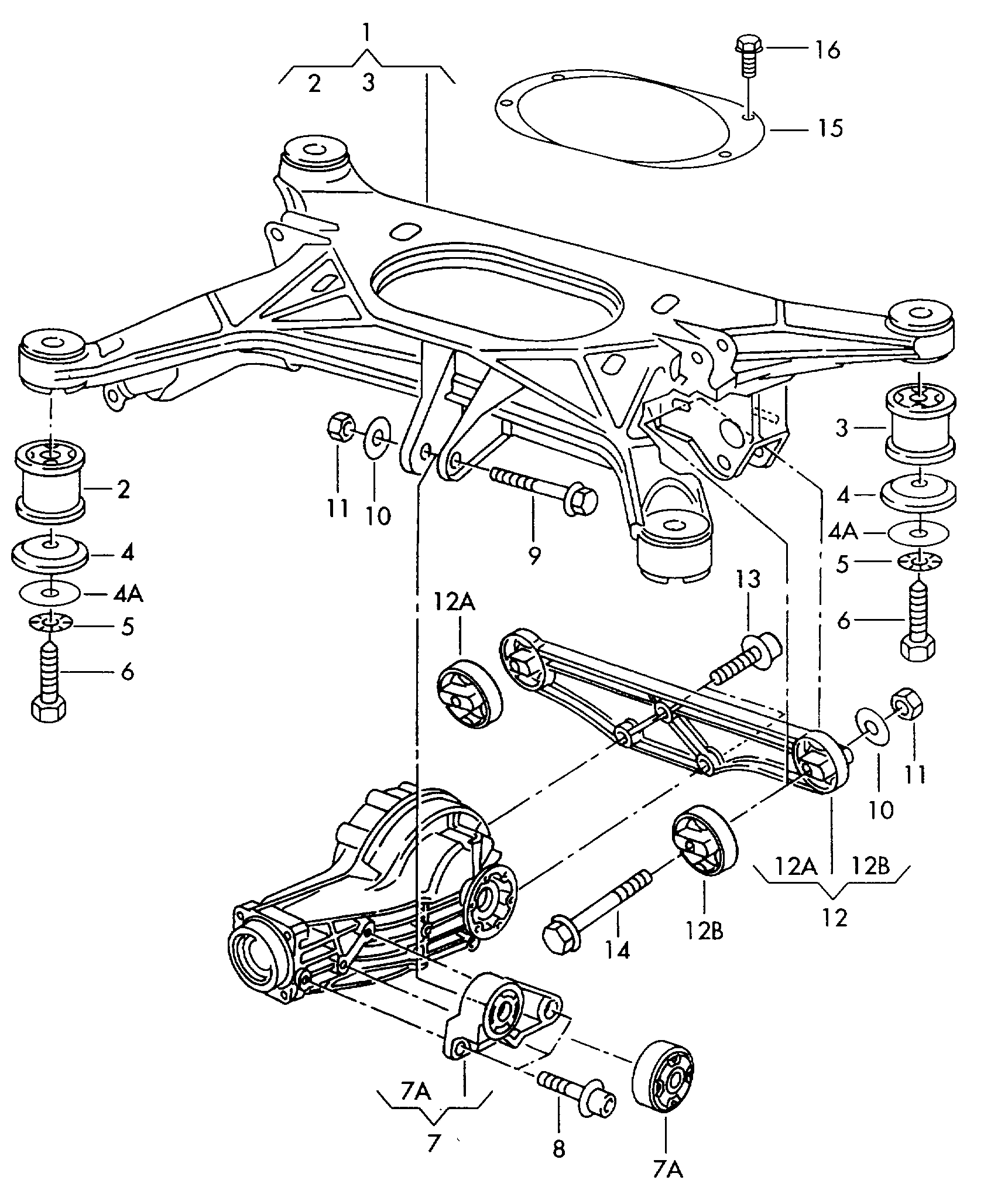 VW N  0221671 - Piulita,galeria de evacuare parts5.com