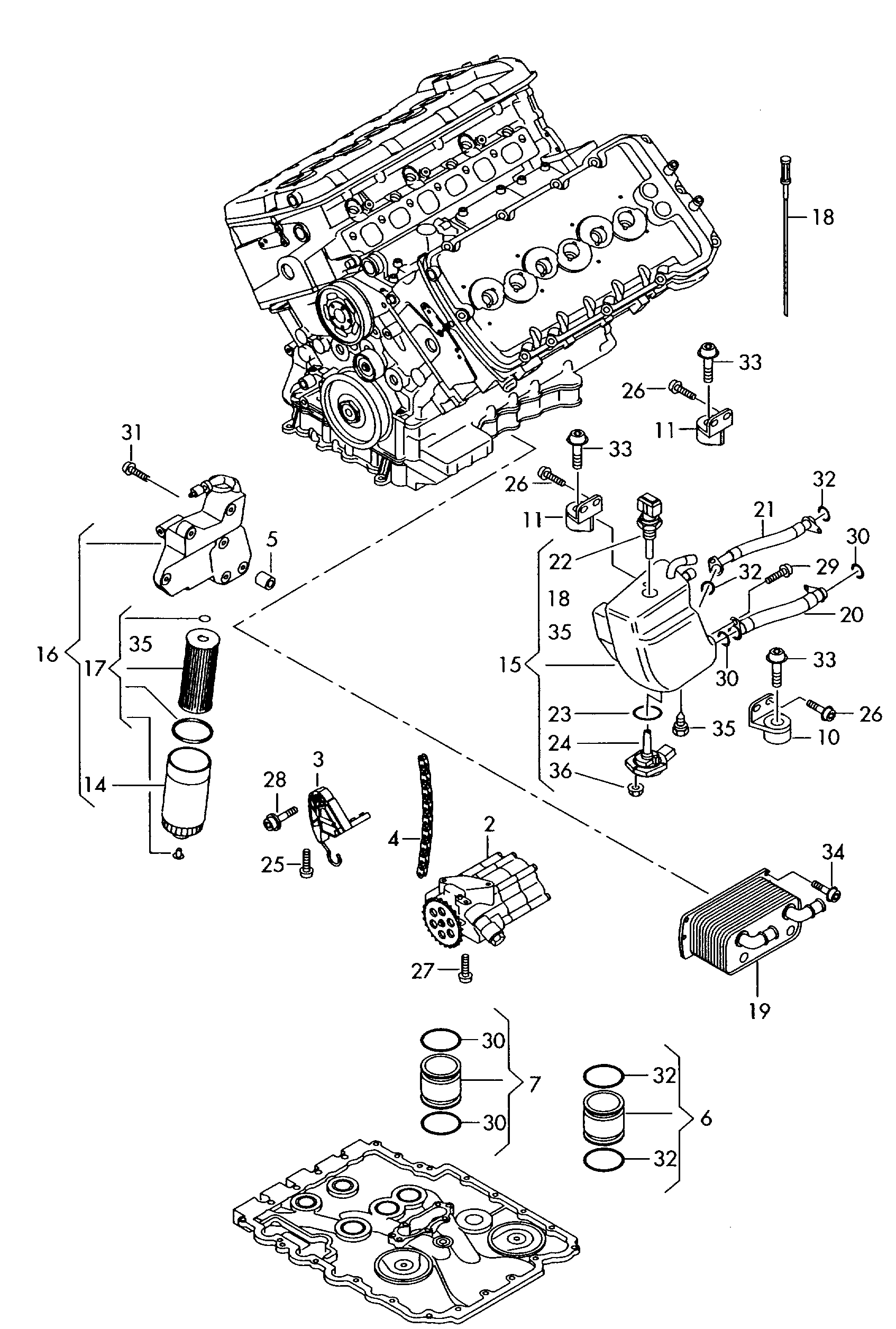 AUDI N   908 132 01 - Sealing Plug, oil sump parts5.com