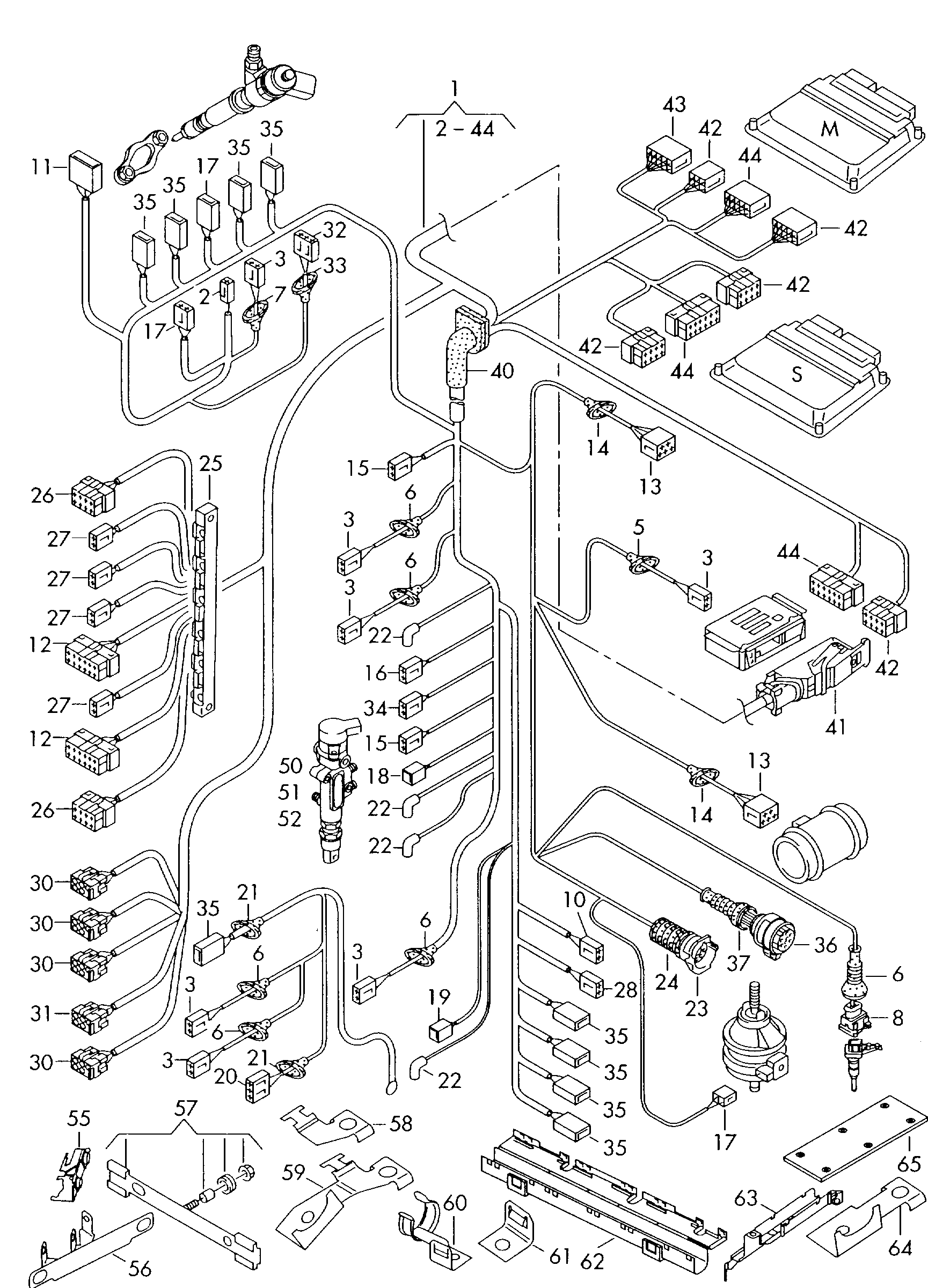 Seat 4D0 971 993 - Komp.za popravilo vodnika, senzor (pritisk sesalne cevi) parts5.com