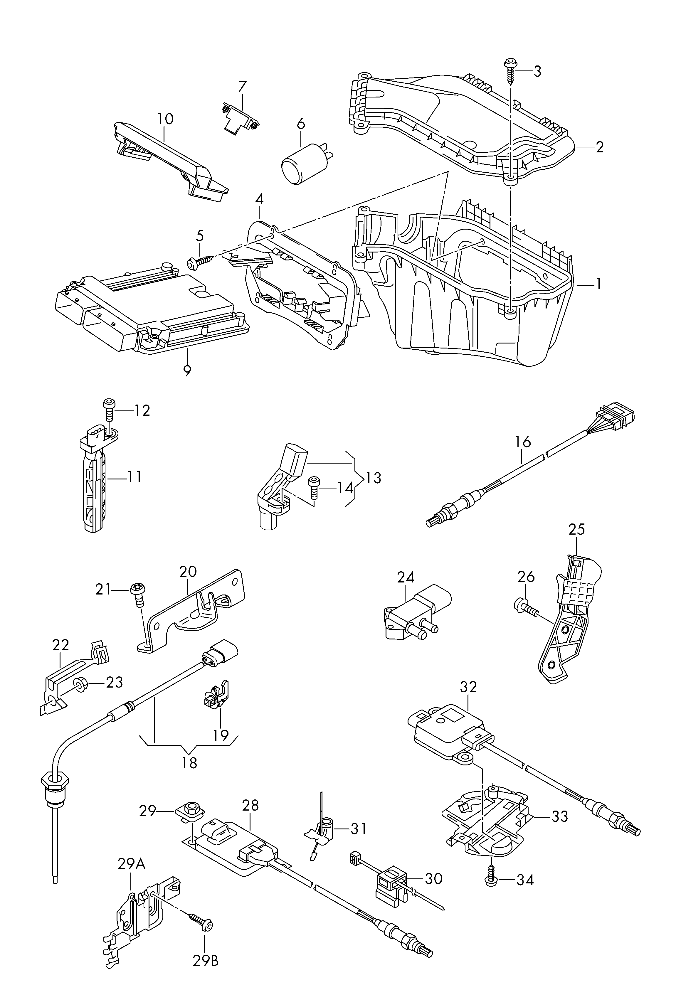 AUDI 8R0 906 262 - Lambda Sensor parts5.com