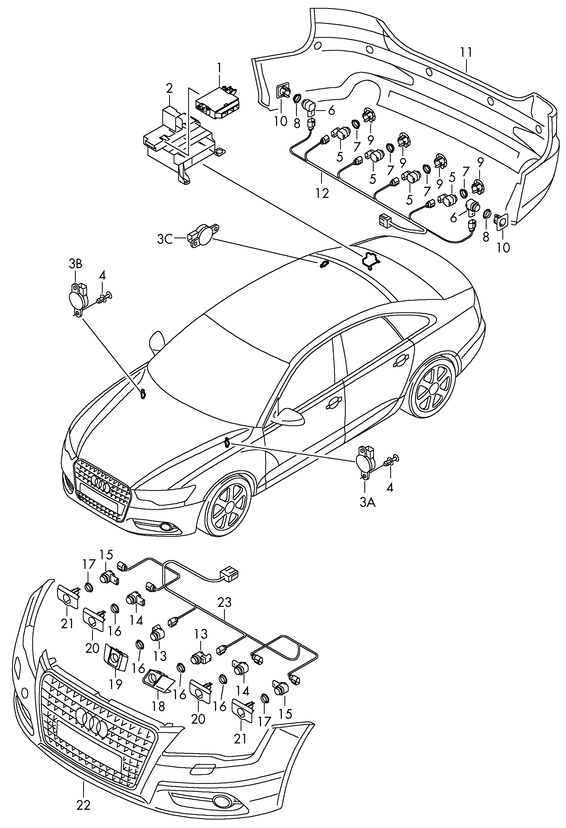 Seat 1S0 919 275 - Αισθητήρας, βοήθεια παρκαρίσματος parts5.com