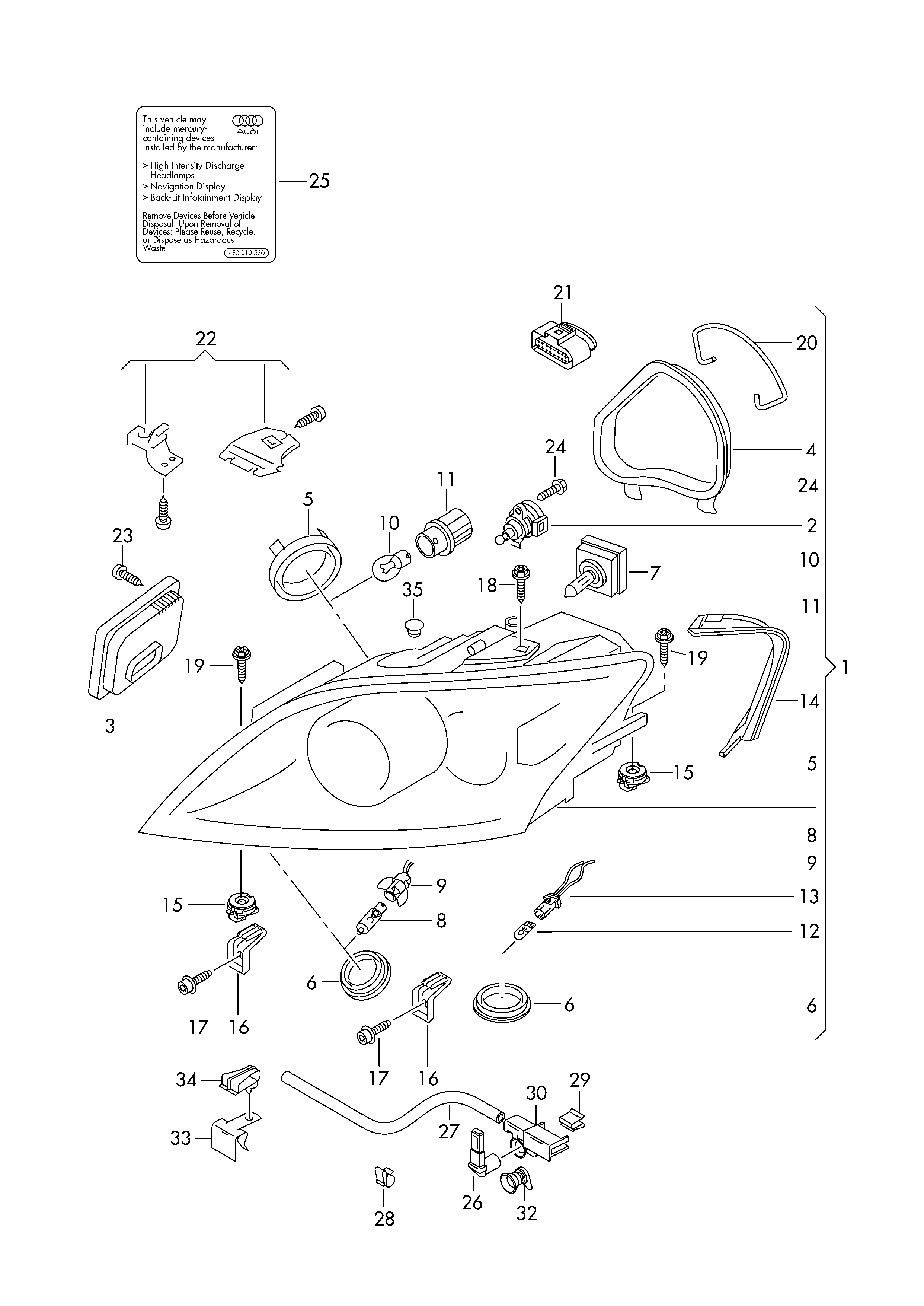 Seat 8P0907391 - Unitate de control, far curba (AFS) parts5.com