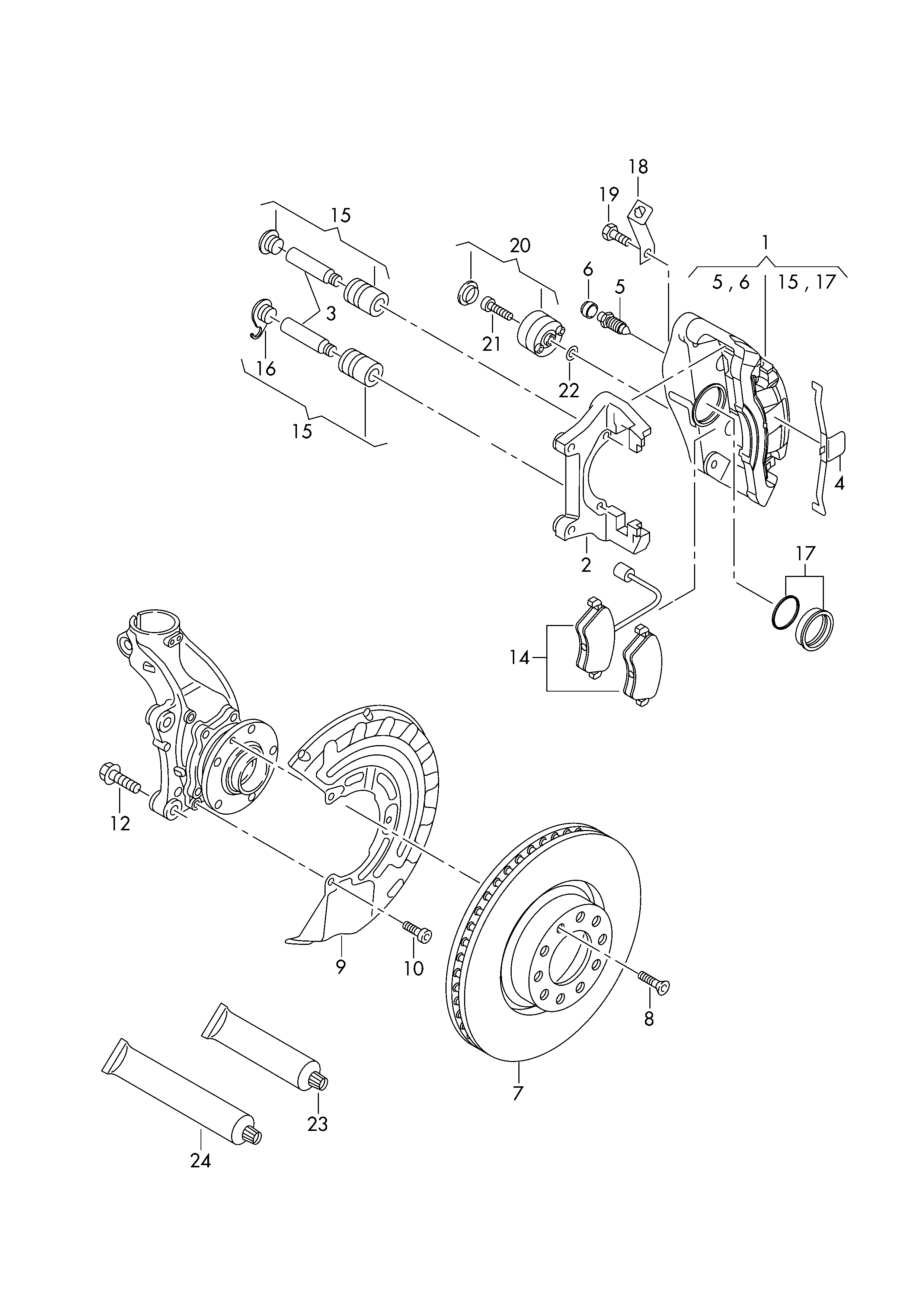 Seat N 909 488 02 - Винт, спирачен апарат parts5.com