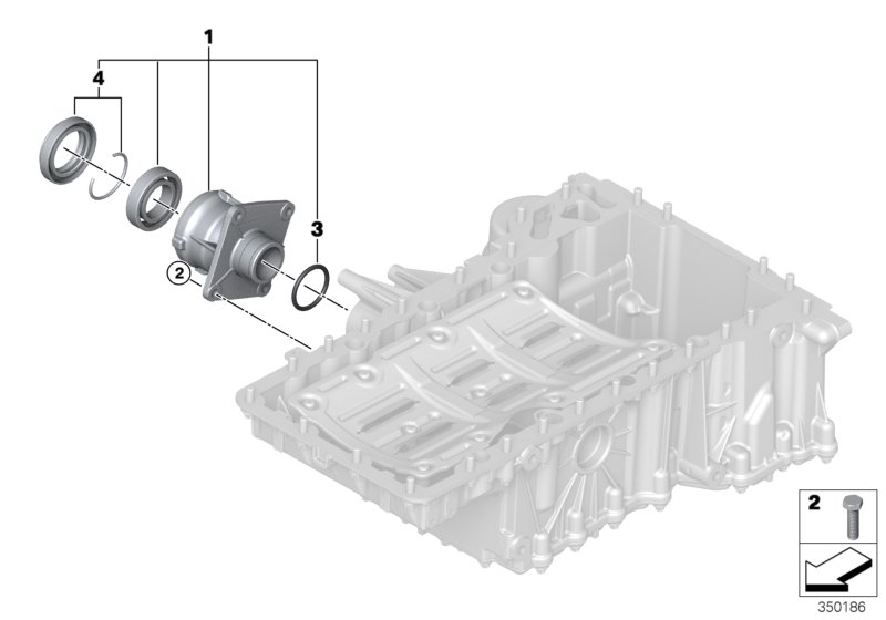 BMW 33 10 7 505 601 - Simering, diferential parts5.com