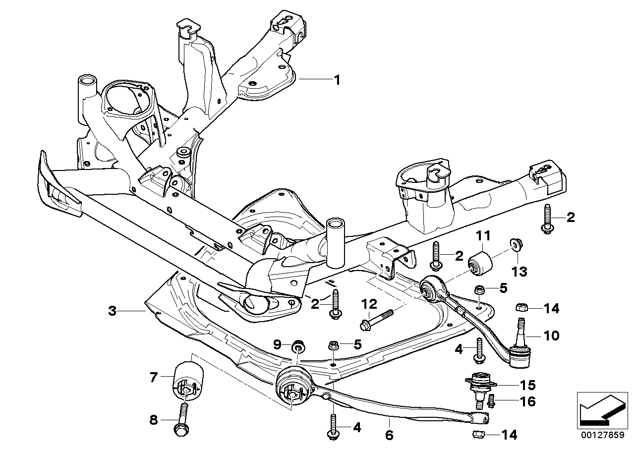 BMW 31 12 6 756 491 - Articulatie sarcina / ghidare parts5.com