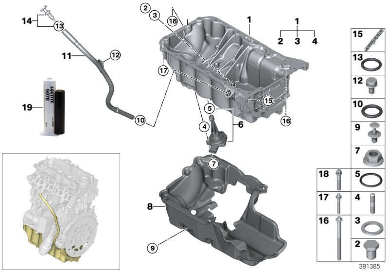 BMW 83 19 0 404 517 - Substance étanchéisante parts5.com