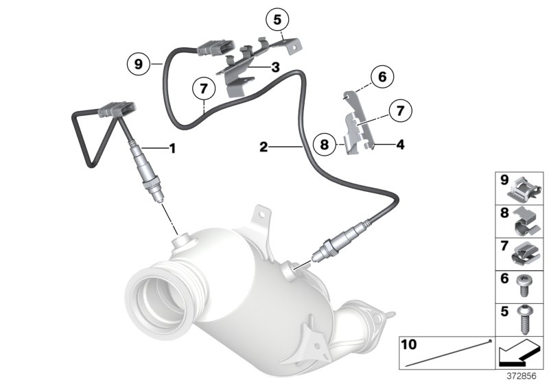 BMW 11787589475 - Sonda Lambda parts5.com