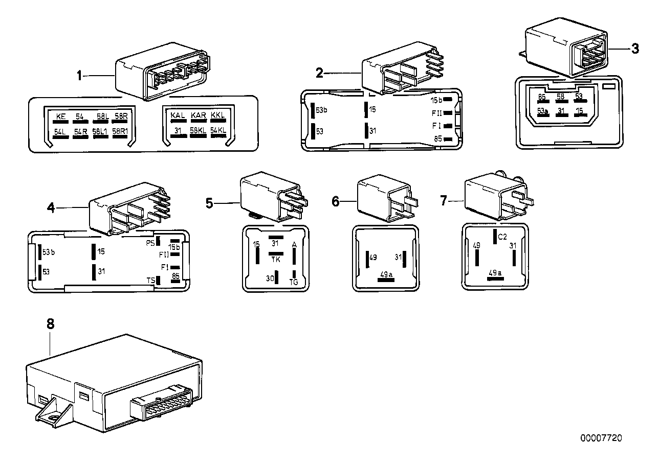 BMW 61311371907 - Мигачи parts5.com