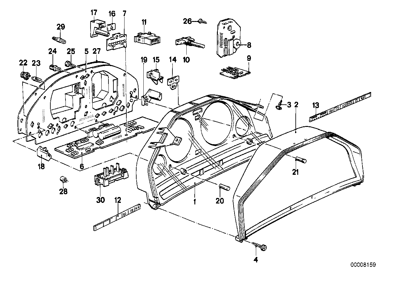 BMW 07 11 9 978 372 - Žarulja, osvjetljenje instrumenata parts5.com