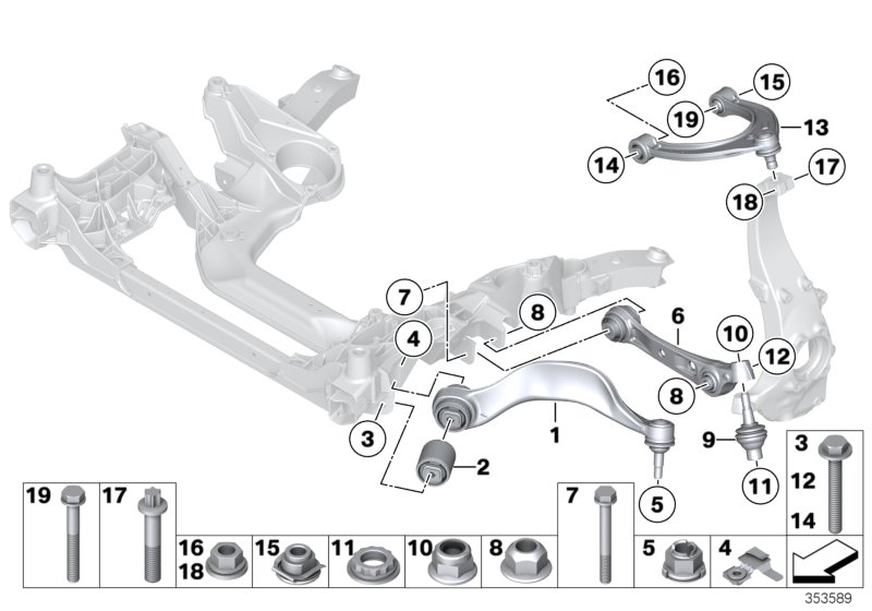 Alpina 31 12 6 777 739 - Upravljač, ovjes kotača parts5.com