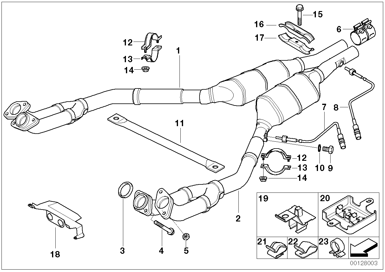 BMW 11 78 1 704 259 - Lambda Sensor parts5.com