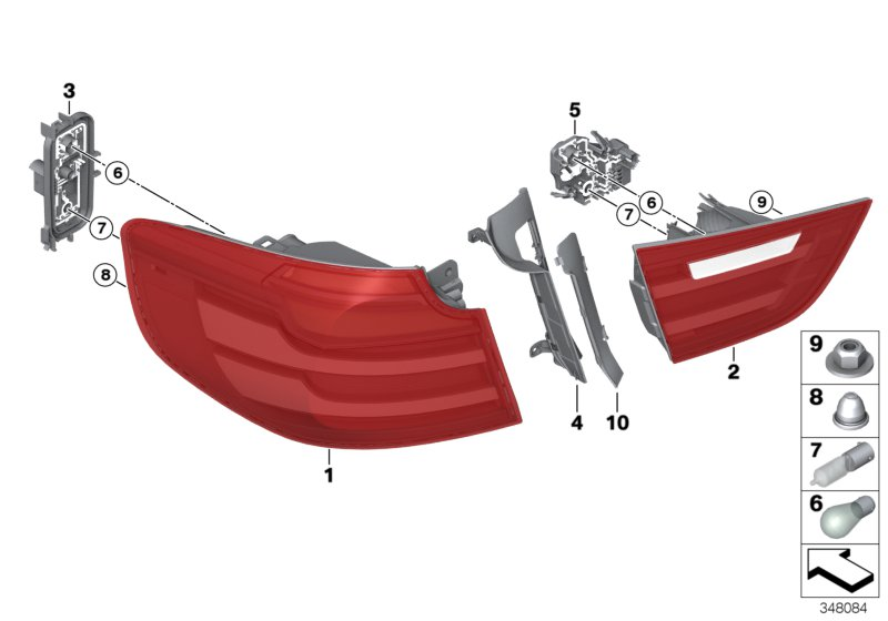 BMW 63217350869 - Acoperire, haion parts5.com