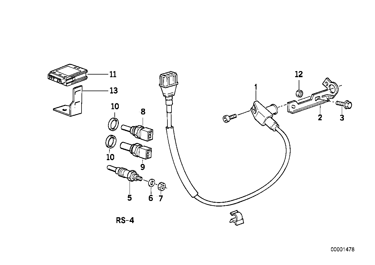 BMW 12 23 2 241 387 - Hõõgküünal parts5.com