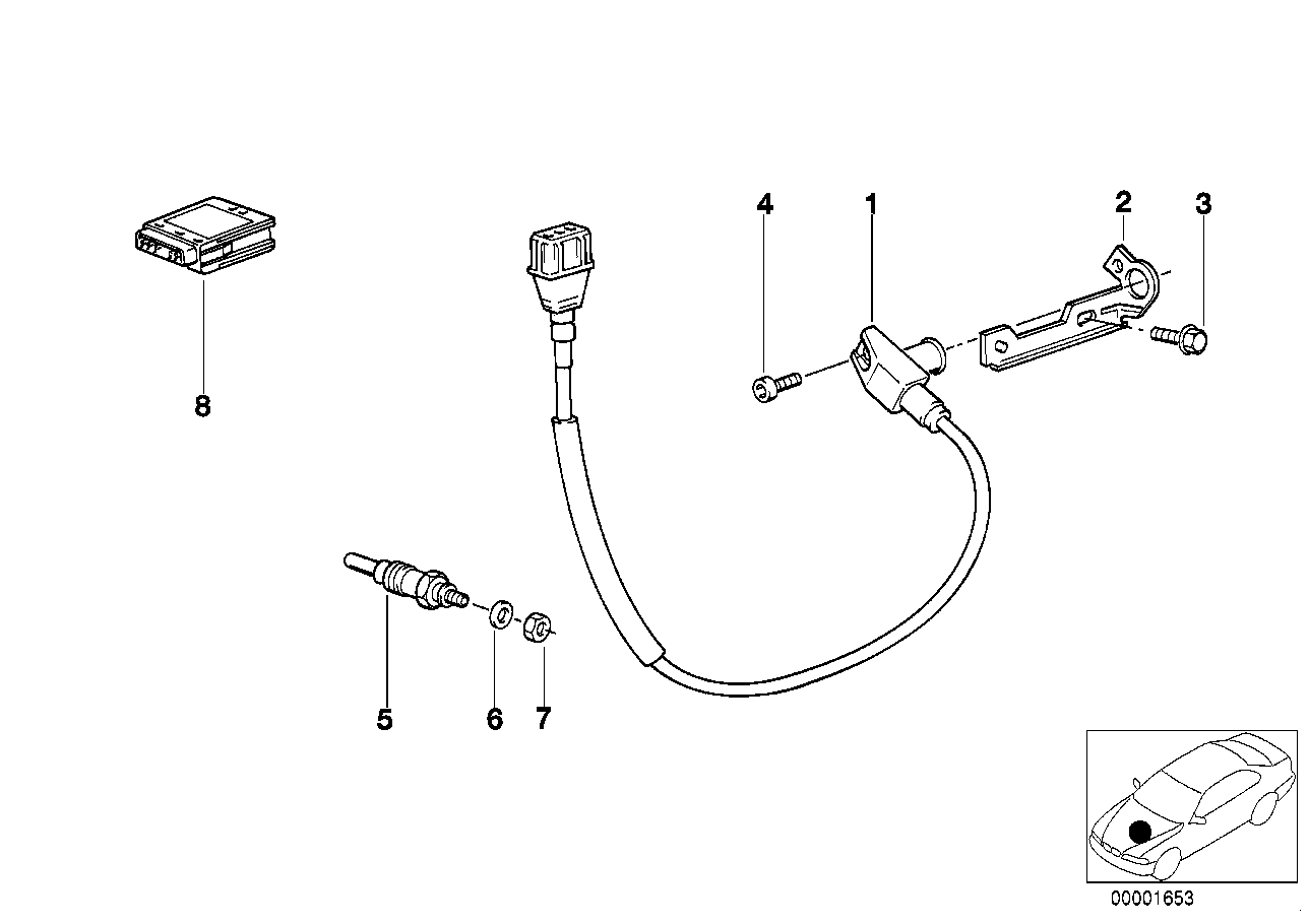 Mini 12 23 2 241 389 - Свеча накаливания parts5.com