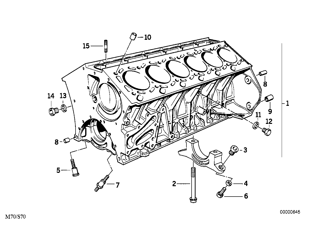 BMW 07 11 9 919 143 - Sealing Plug, oil sump parts5.com