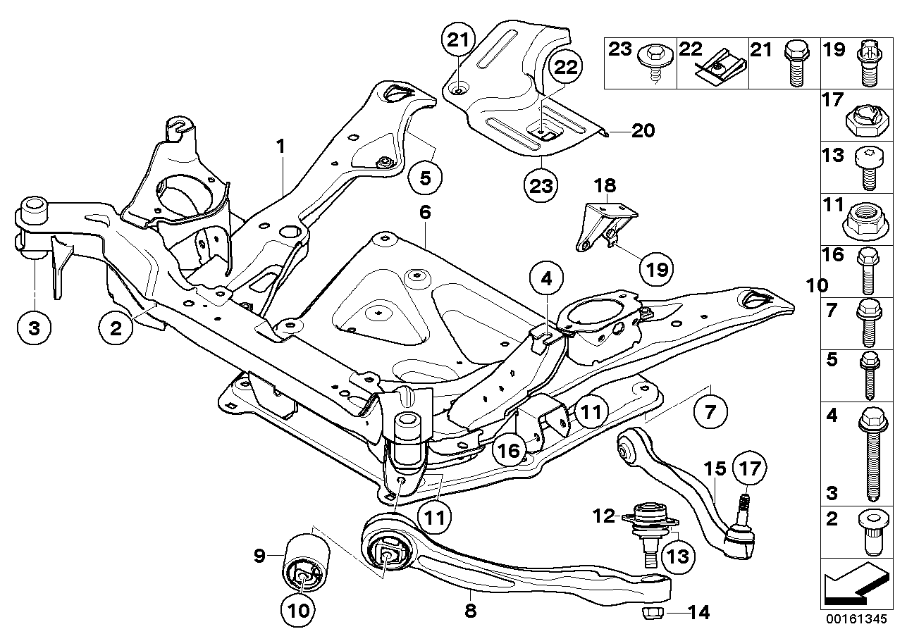 BMW 31 12 6 779 840 - Articulatie sarcina / ghidare parts5.com