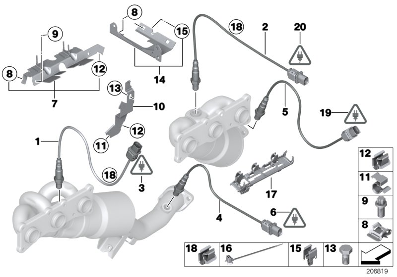 BMW 11787603022 - Lamda-sonda parts5.com