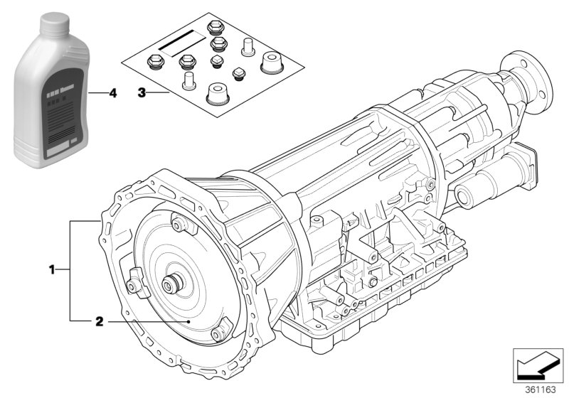 Mini 83 22 9 407 858 - Olej do automatycznej skrzyni biegów parts5.com