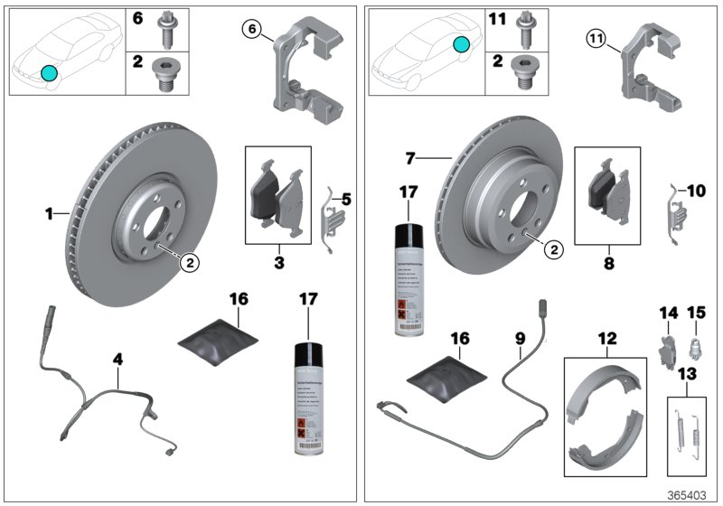 BMW 34356792289 - Senzor de avertizare,uzura placute de frana parts5.com