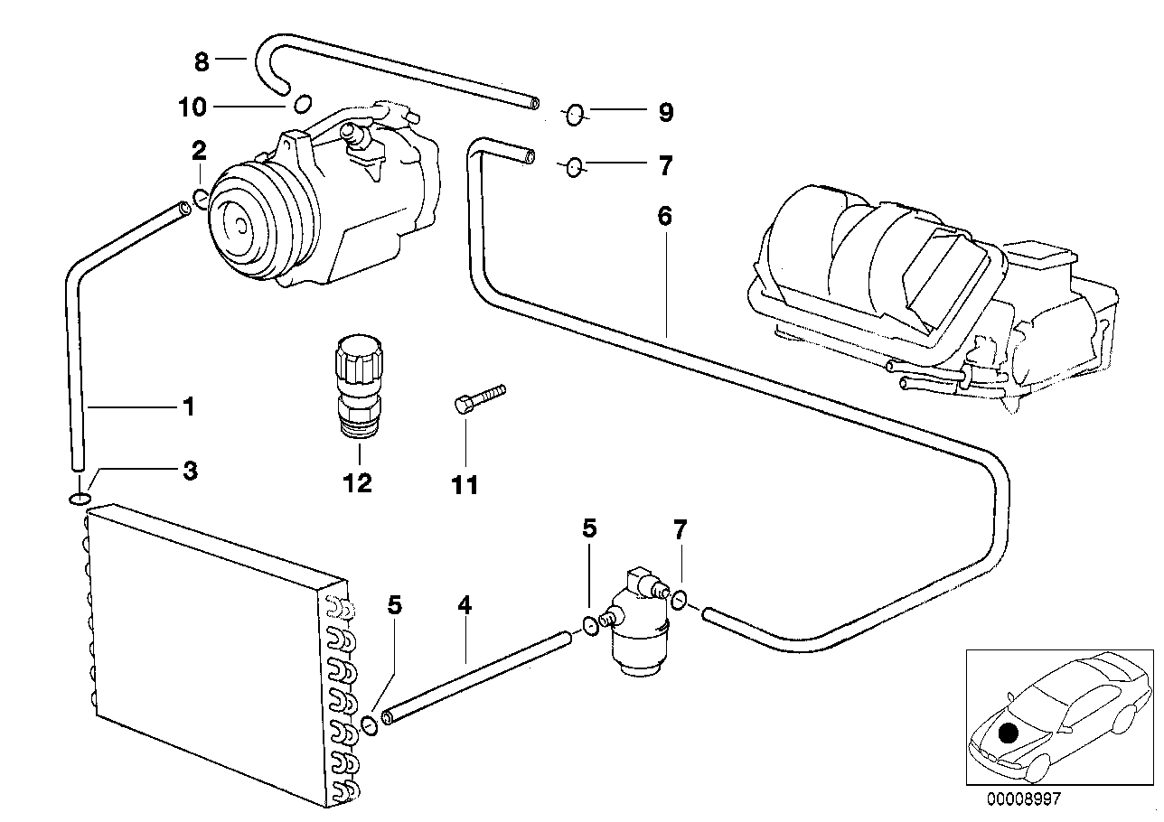 BMW 64508363041 - Tesnilni obroc, cep za izpust olja parts5.com