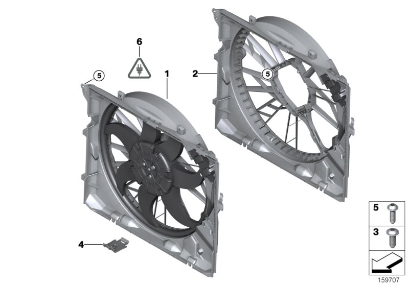 BMW 17 11 7 590 699 - Fan, radiator parts5.com