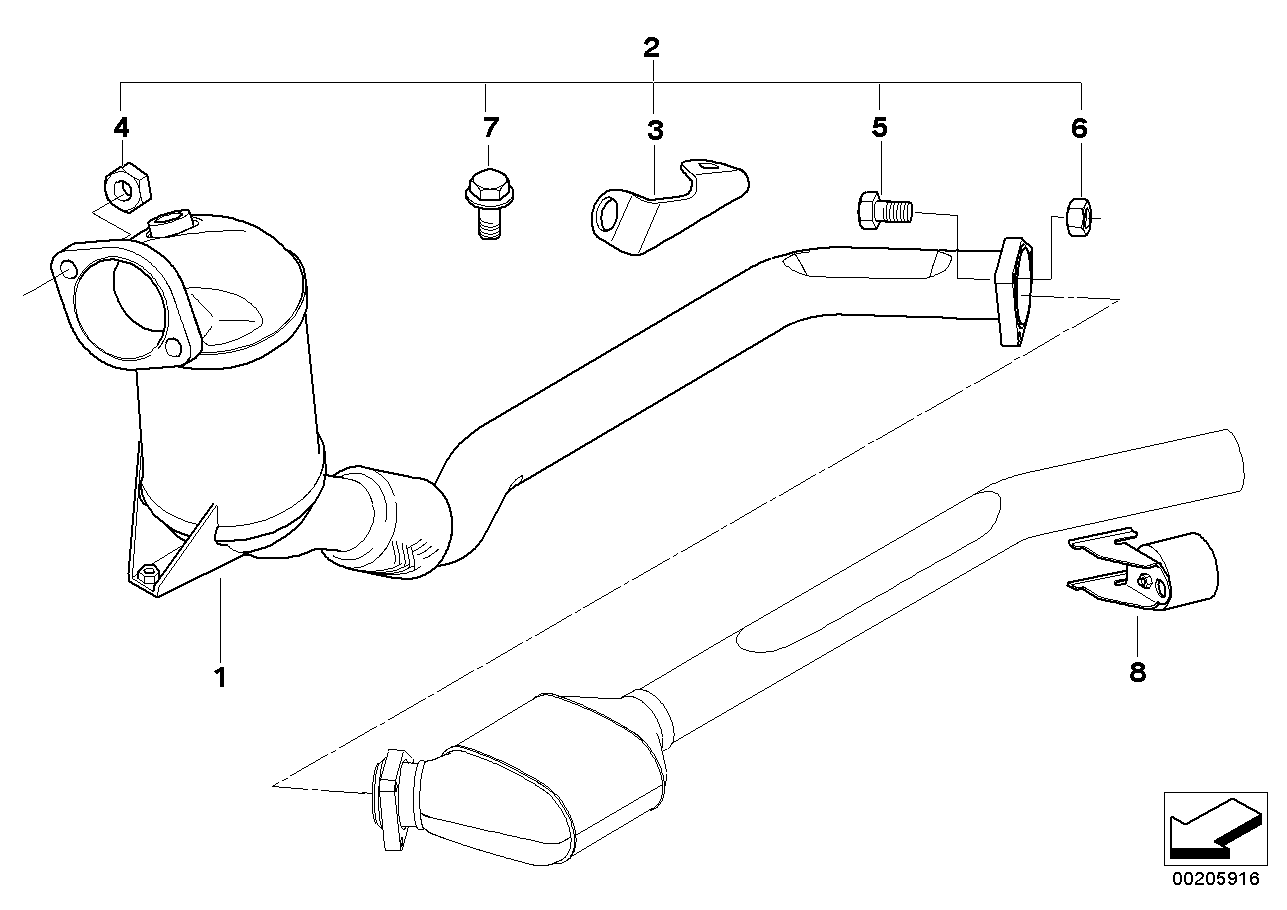 BMW 07119912652 - Skrutka pre výfukový systém parts5.com