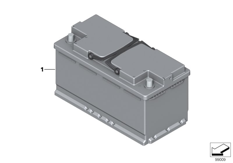 BMW 61216924021 - Starter akumulator parts5.com