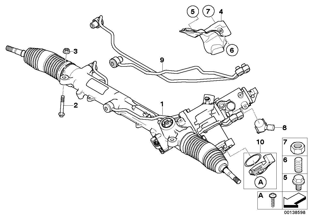 BMW 07 11 9 905 032 - Nut parts5.com