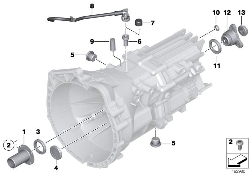 BMW 23128742716 - Simering, cutie de transfer parts5.com