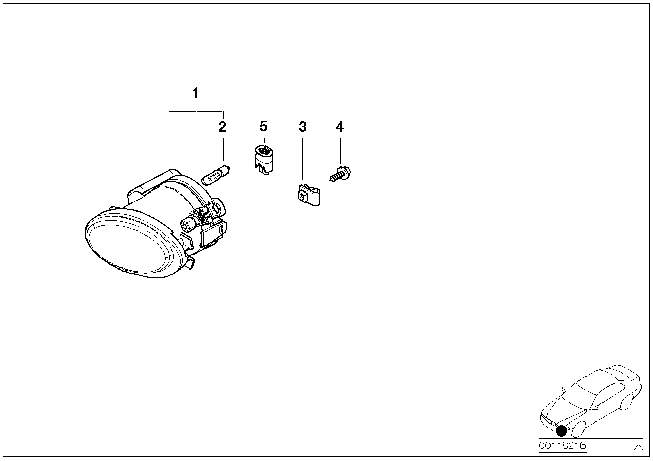 BMW (BRILLIANCE) 63 12 1 382 496 - Крушка с нагреваема жичка, главни фарове parts5.com