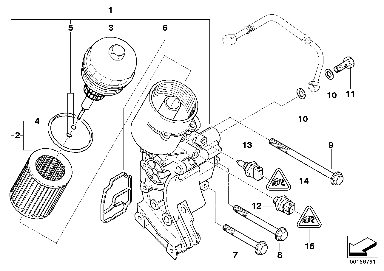 Alpina 11427512300 - Oil Filter parts5.com