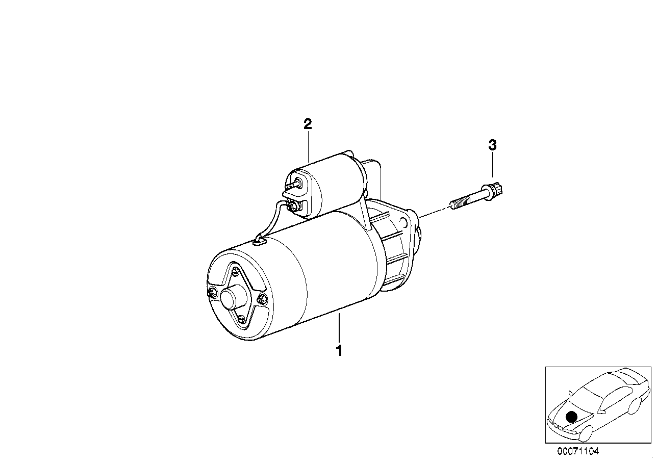 BMW 12 41 7 798 035 - Starter parts5.com