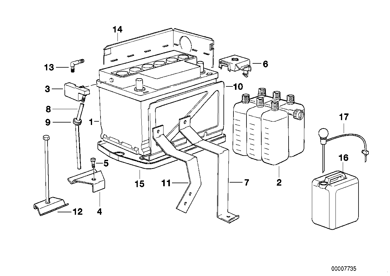 BMW 61218363896 - Akumulator parts5.com