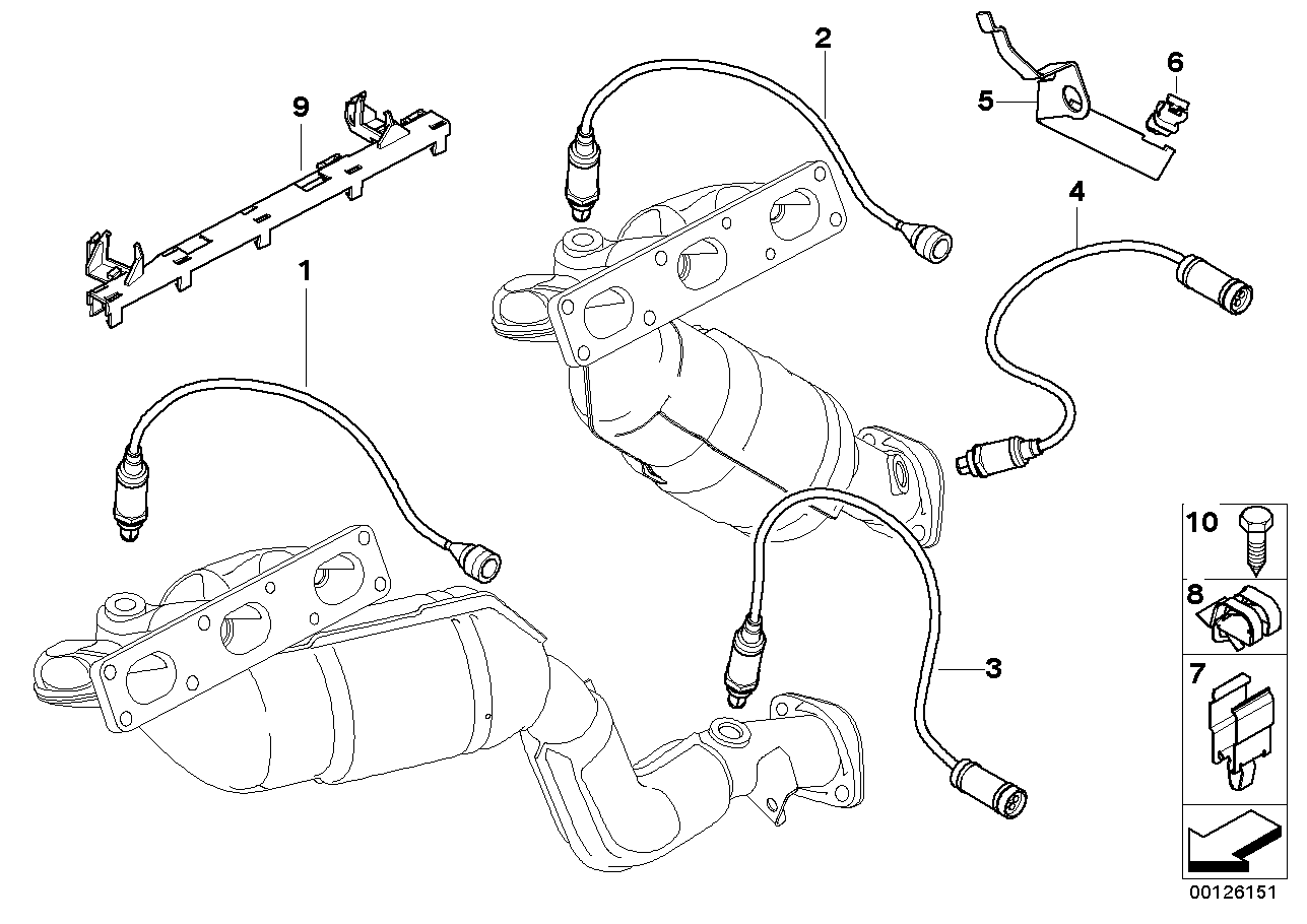 BMW 11787514927 - Lambda sonda parts5.com