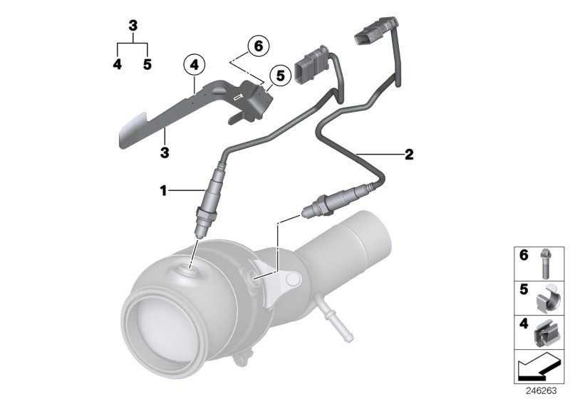 BMW 11787589121 - Sonda Lambda parts5.com