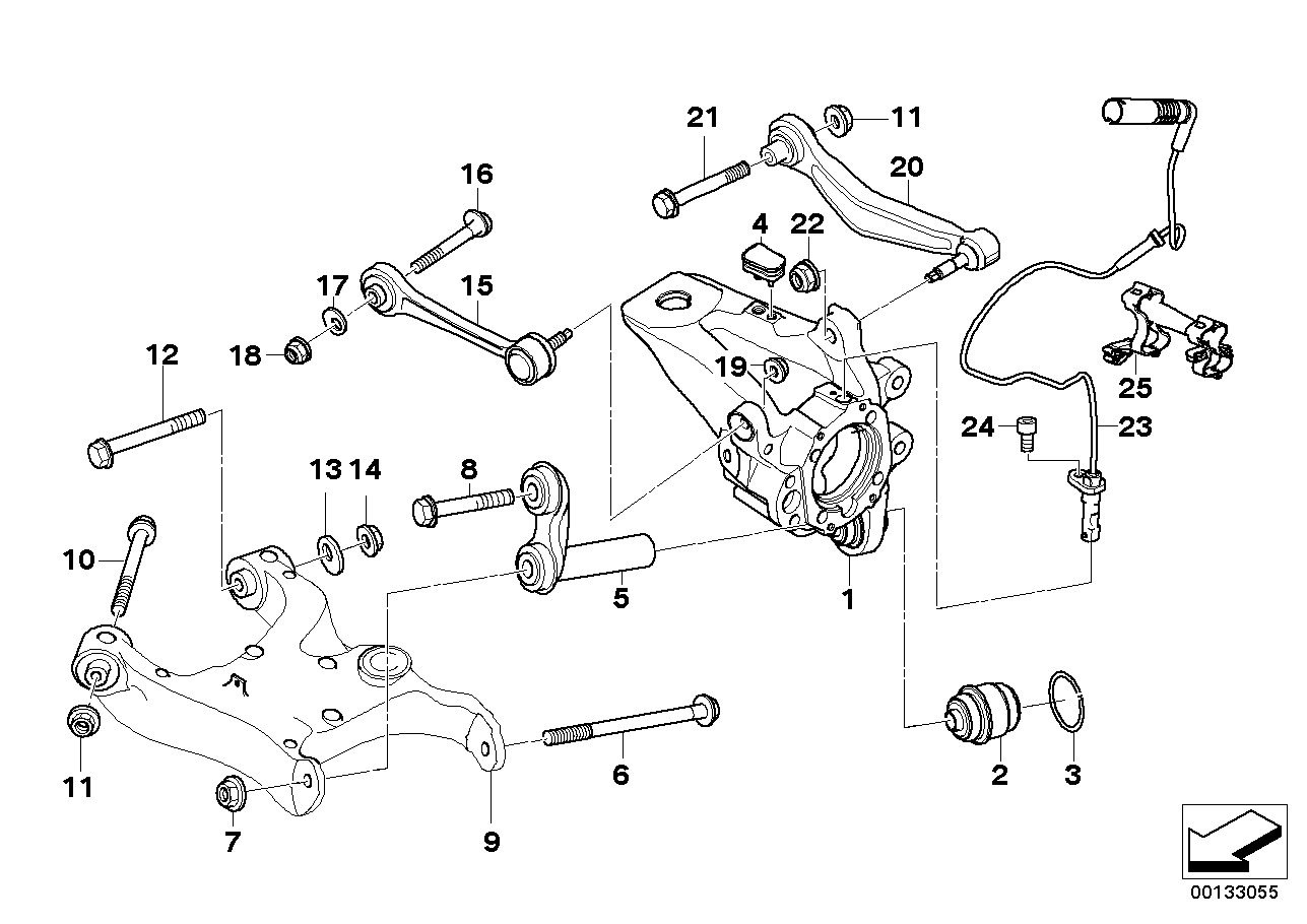 BMW 33 30 6 760 391 - Σετ επισκευής, ψαλίδι parts5.com