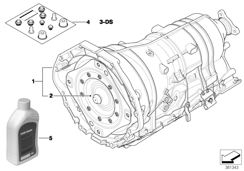 BMW 24 40 7 559 120 - Convertizor moment parts5.com