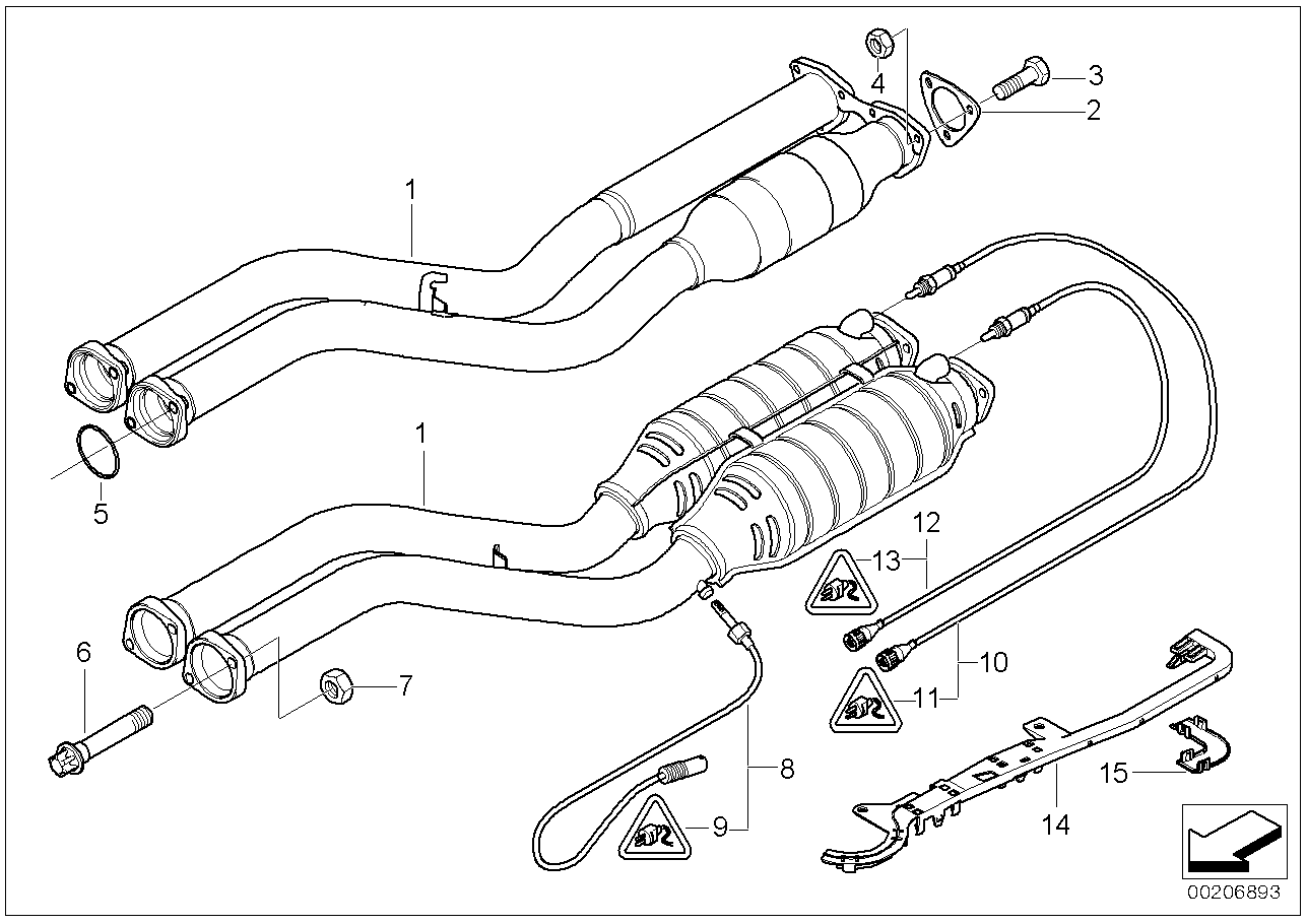 BMW 11 78 1 405 324 - Lamda-sonda parts5.com