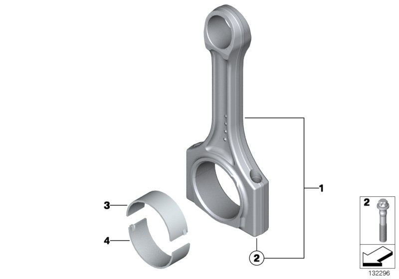 BMW 11 24 7 536 777 - Hajtókarcsapágy-készlet parts5.com