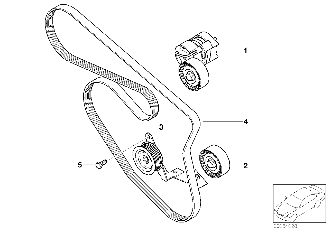 BMW 11287631810 - Curea transmisie cu caneluri parts5.com