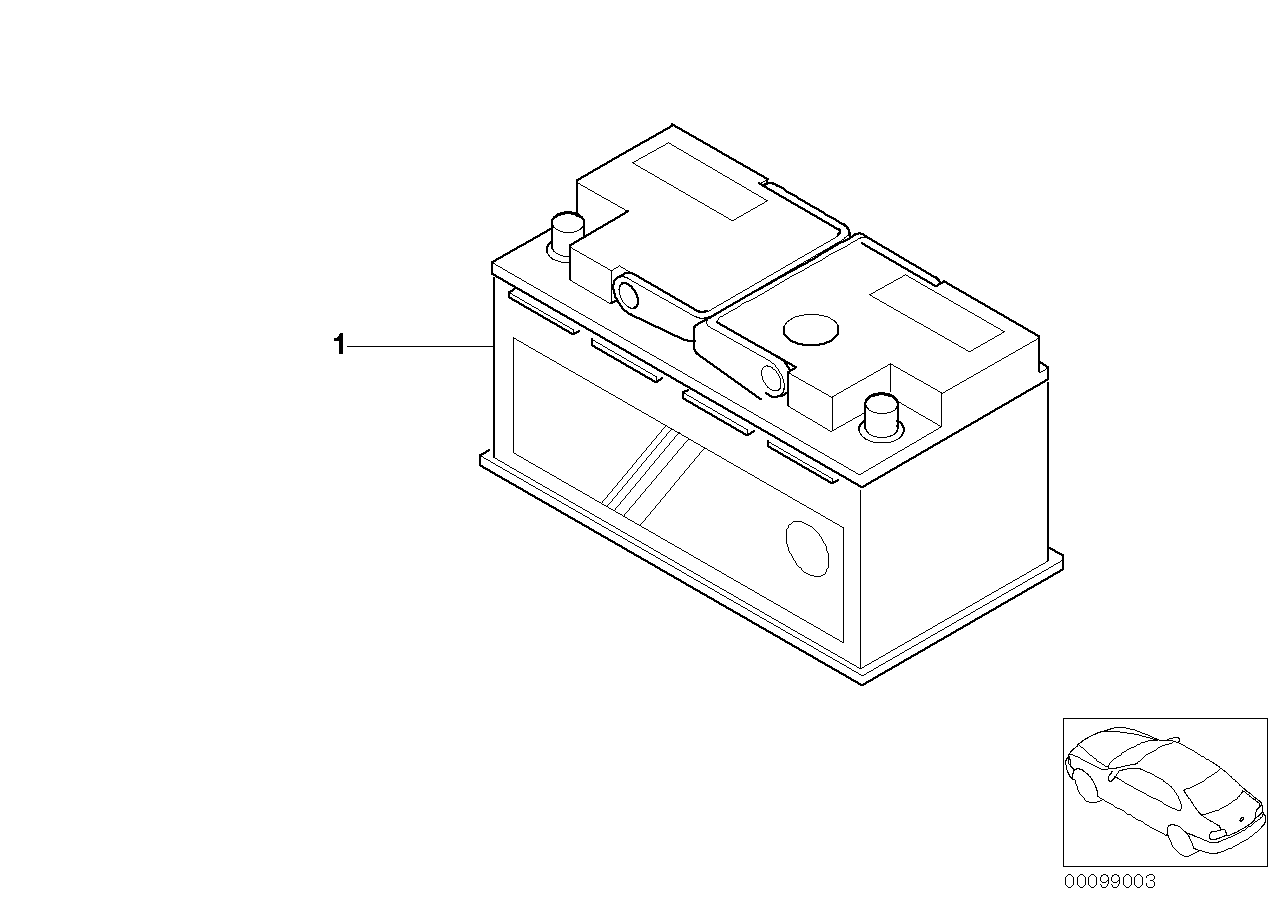 BMW 61217604816 - Akumulator parts5.com