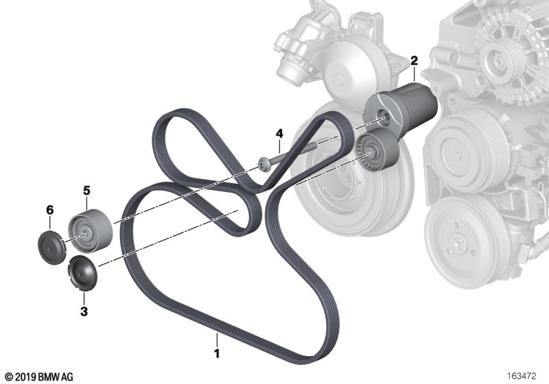 BMW 11 28 7 800 562 - Umlenk / Führungsrolle, Keilrippenriemen parts5.com